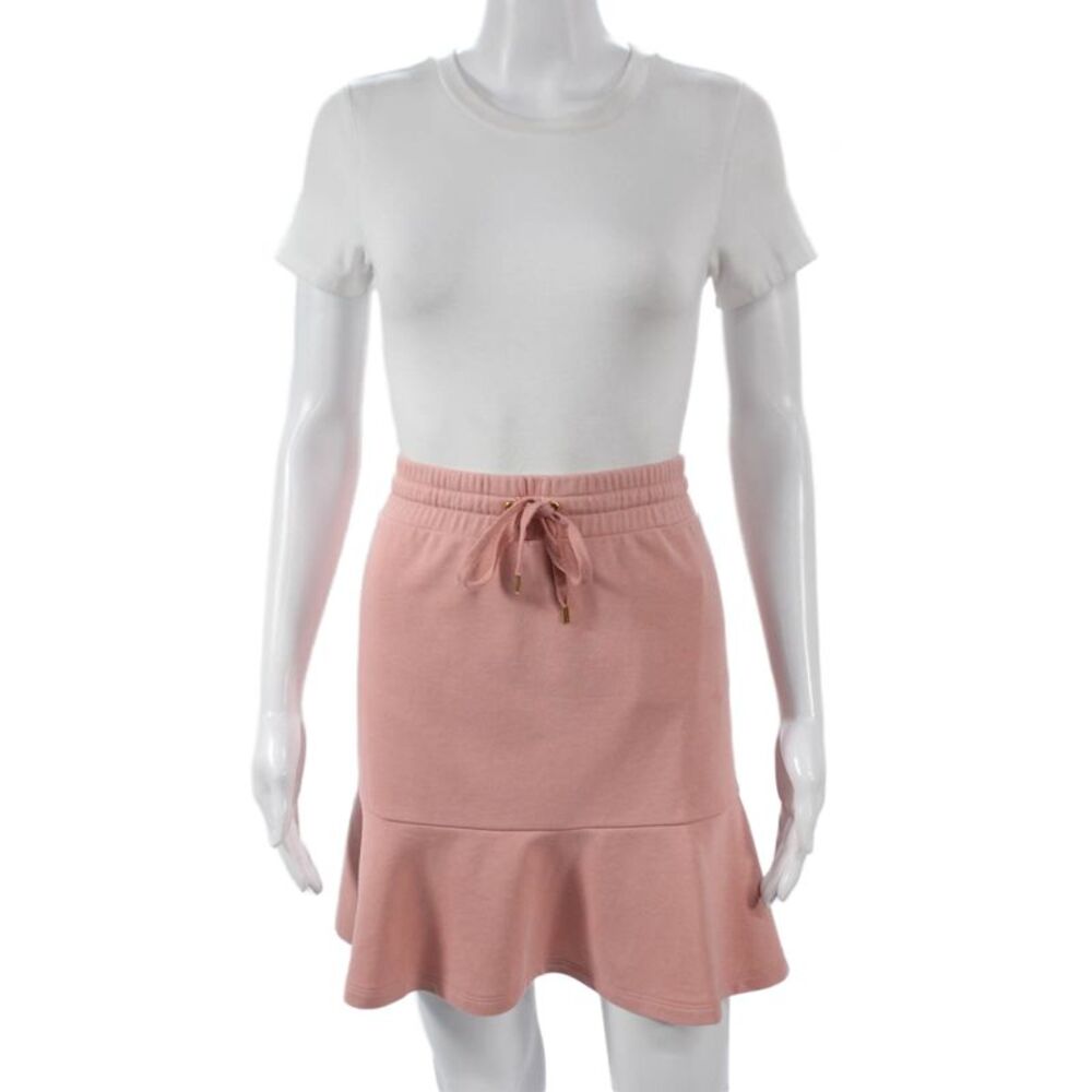 Lauren Ralph Lauren Women Flare Pink Skirt Size L